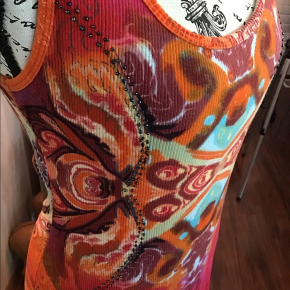 Beautiful tank 🔥beaded dress - Picture 2 of 4